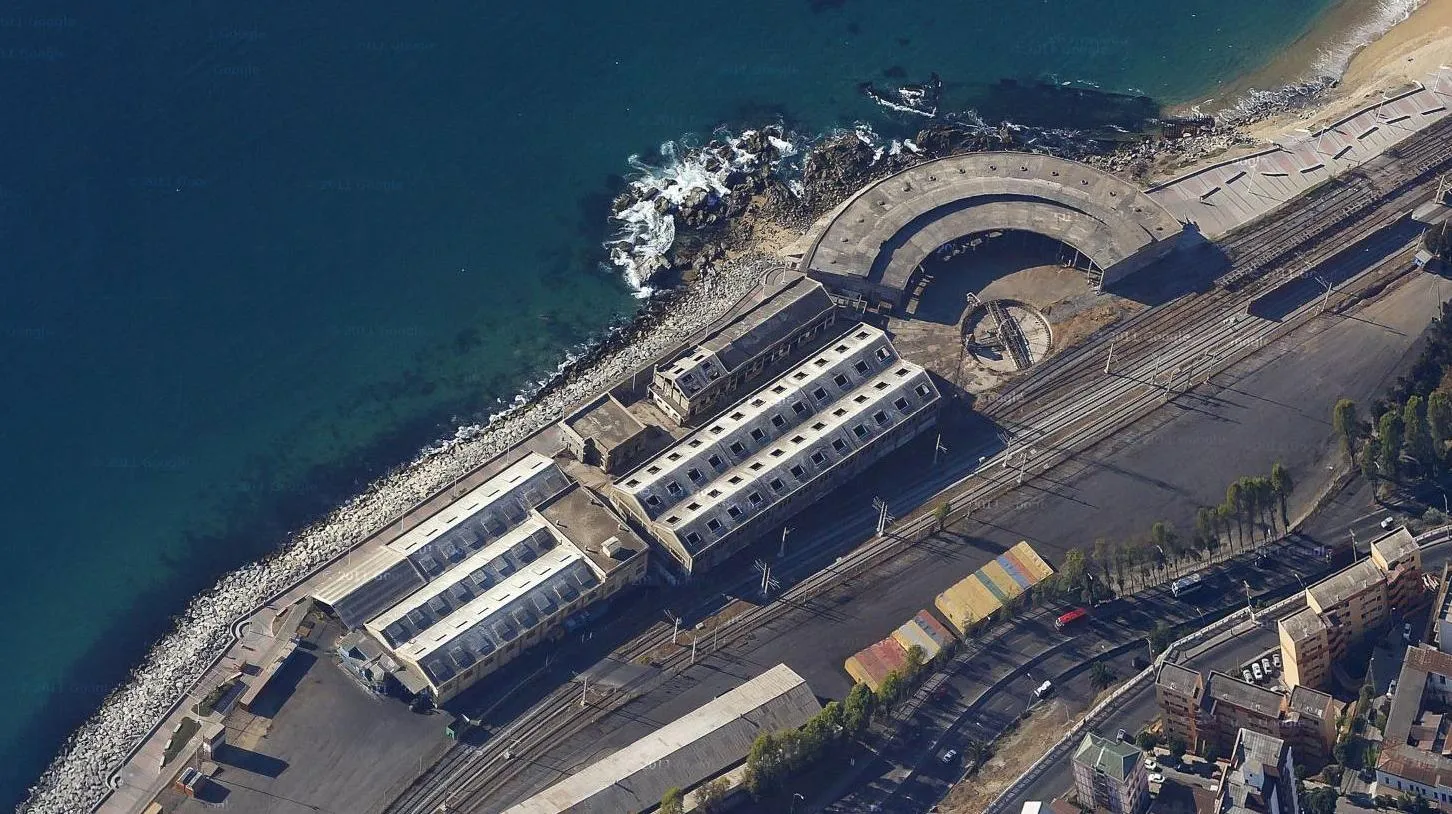 tornamesa y muro de defensa 