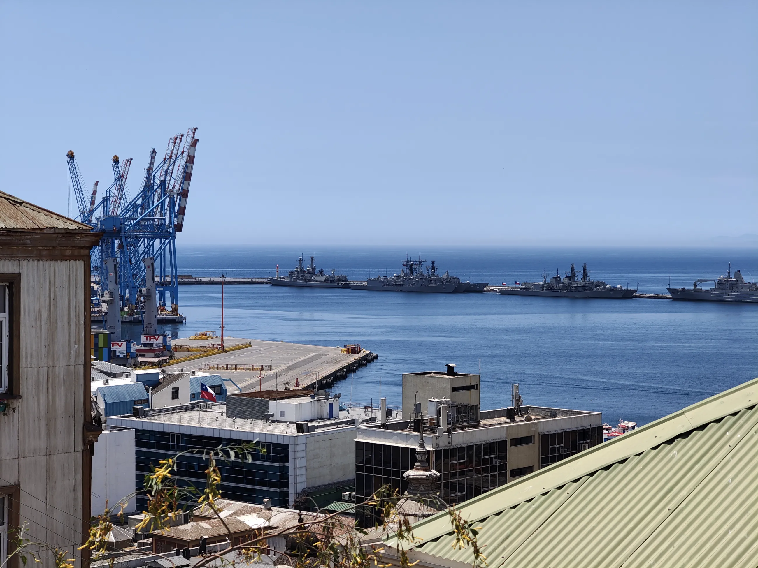 Atkinson vista al puerto