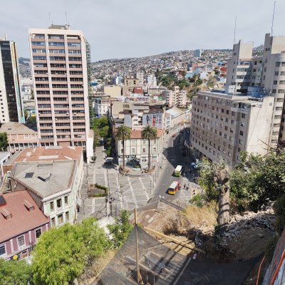 Plaza Anibal Pinto desde Paseo Atkinson