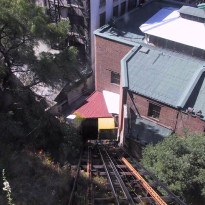 Vista desde el Ascensor Concepción 2002