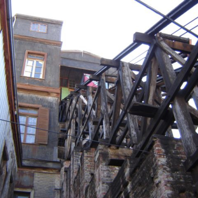 Estación superior del Ascensor Lecheros