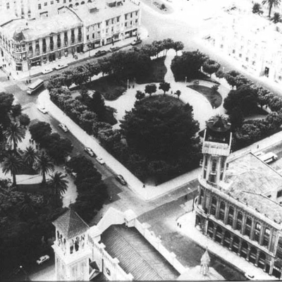 Plaza Victoria desde arriba