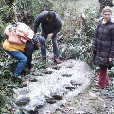 Piedras tacitas del fundo Las Cenizas