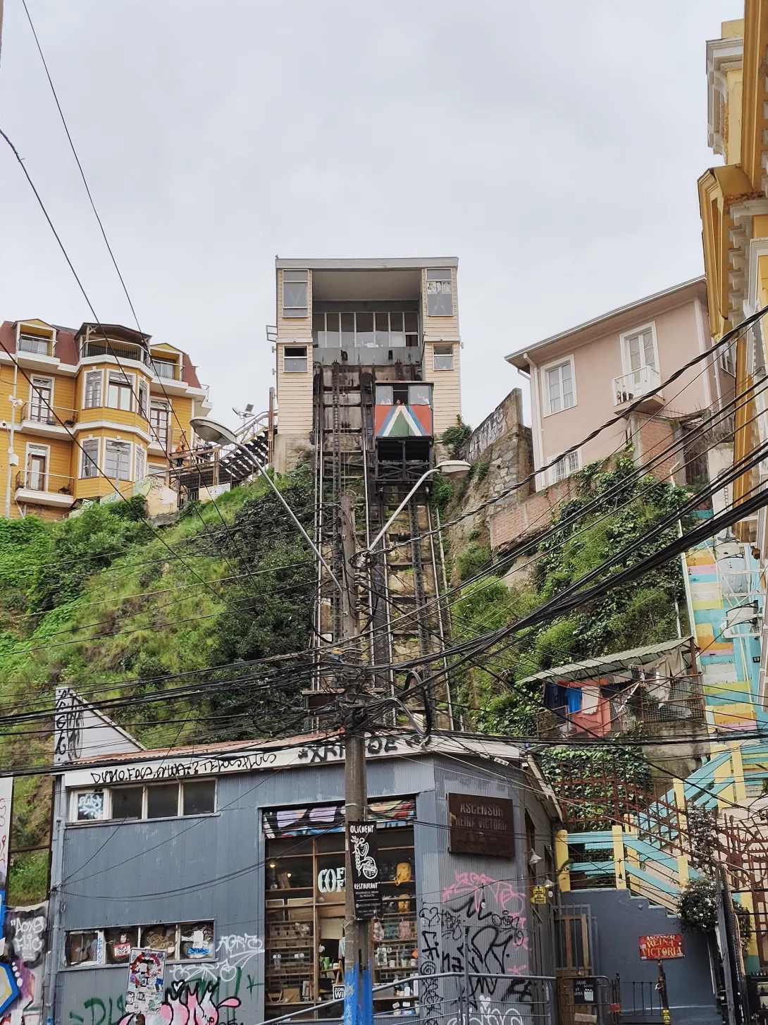 Vista al ascensor, Agosto 2025, Autora: Sofia Vargas Koch